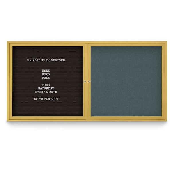 Corkboard, Cork/Black, 72"x36"
